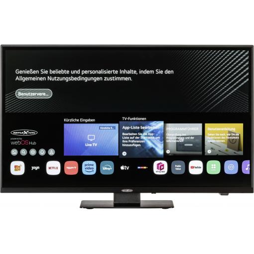 Reflexion LDDX24iBT_B LCD TV, 60 cm 24 palec, E (A - G), DVB-T2, DVB-C, DVB-S2, Full HD, Smart TV, WLAN, DVD-Player, CI+, černá