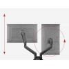 One For All držák na stůl pro monitor Solid Dual black 2 Displej: (s) 33 cm (13) - 88,9 cm (35) černá nastavitelná výška, nakláněcí, naklápěcí, otočný
