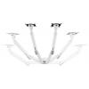One For All držák na stůl pro monitor Design Dual white 2 Displej: (s) 33 cm (13) - 81,3 cm (32) bílá nastavitelná výška, nakláněcí, naklápěcí, otočný