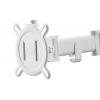 One For All držák na stůl pro monitor Smart Single white 1 Displej: (s) 33 cm (13) - 81,3 cm (32) bílá nastavitelná výška, otočný, nakláněcí