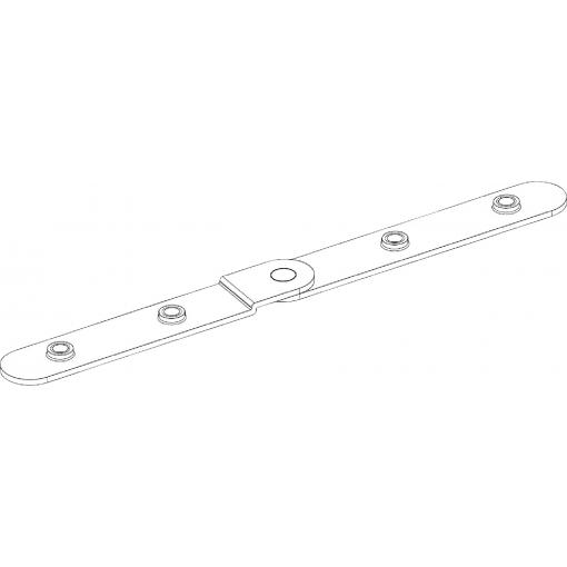 Deko Light 988176 Combo spojka ocel (d x š x v) 50 x 4 x 2 mm 1 ks