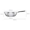 Fiskars 1072313 Funkční tvar wok 280 mm