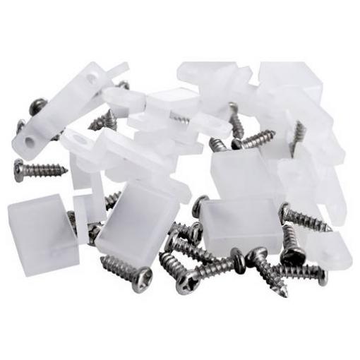Deko Light 840392 Montageset für IP65/IP67 Stripes mit Außenmaß 8-10 mm montážní sada silikon 1 ks