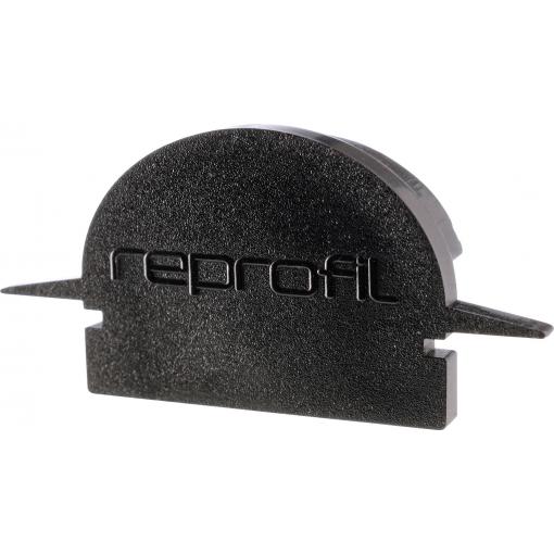 Deko Light 979632 Endkappe R-ET-01-15 Set 2 Stk, Schwarz koncová krytka profilu plast (d x š x v) 30 x 6 x 16 mm 1 ks