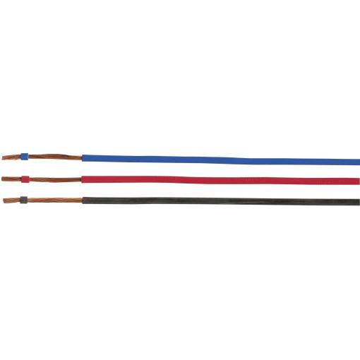 HELU 52890 Jednotlivá žíla, H05Z-K, 1 x 1 mm², černá, metrové zboží