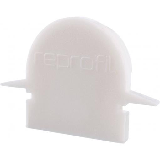 Deko Light 979620 Endkappe R-ET-01-08 Set 2 Stk, Weiß koncová krytka profilu plast (d x š x v) 23 x 6 x 13.5 mm 1 ks