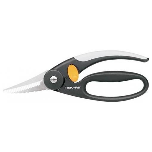 Fiskars 1003032 nůžky pro domácnost leváci, praváci 220 mm černá