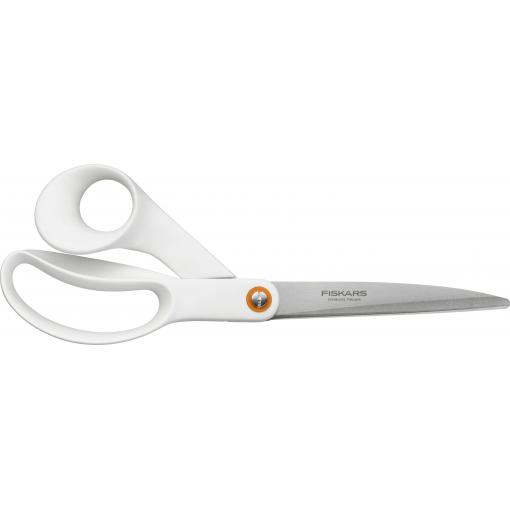 Fiskars 1020414 univerzální nůžky praváci 240 mm bílá