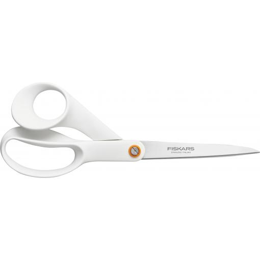 Fiskars 1020412 univerzální nůžky praváci 210 mm bílá