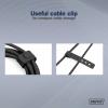 Digitus Kabel USB-C USB 4.0 USB-C ® zástrčka 2.00 m černá (matná) Vynikající odolnost proti stárnutí, flexibilní provedení, flexibilní vnitřní vodič, Dobrá