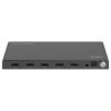 Digitus DS-55340 4 porty HDMI rozbočovač lze spínat jednotlivě, LED ukazatel, se stavovými LED, UHD, Pro použití v interiérech, kovový ukazatel 7680 x 4320