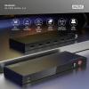 Digitus DS-55340 4 porty HDMI rozbočovač lze spínat jednotlivě, LED ukazatel, se stavovými LED, UHD, Pro použití v interiérech, kovový ukazatel 7680 x 4320