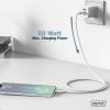 Digitus USB kabel USB 2.0 Apple Lightning konektor, USB-C ® zástrčka 2.00 m bílá flexibilní provedení, flexibilní provedení, s USB, silikonový, Vynikající