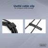 Digitus Kabel USB-C USB 2.0 USB-C ® zástrčka 1.00 m černá (matná) Vynikající odolnost proti stárnutí, flexibilní provedení, flexibilní vnitřní vodič, Dobrá
