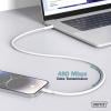Digitus Nabíjecí kabel USB USB 2.0 USB-A zástrčka, Apple Lightning konektor 1.00 m bílá flexibilní provedení, flexibilní provedení, s USB, silikonový,