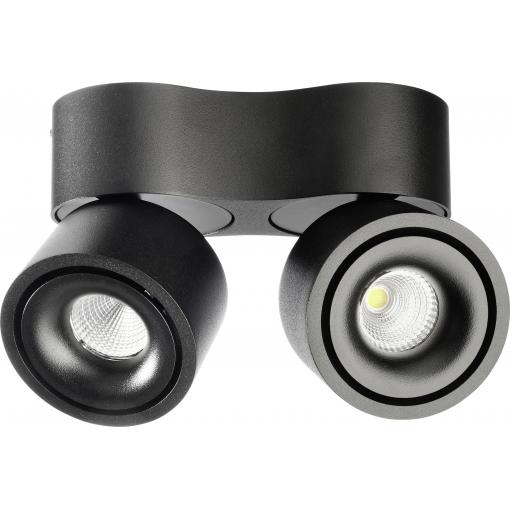 Deko Light 348236 Uni II Mini Double Stropní svítidlo LED 21.0 W černá