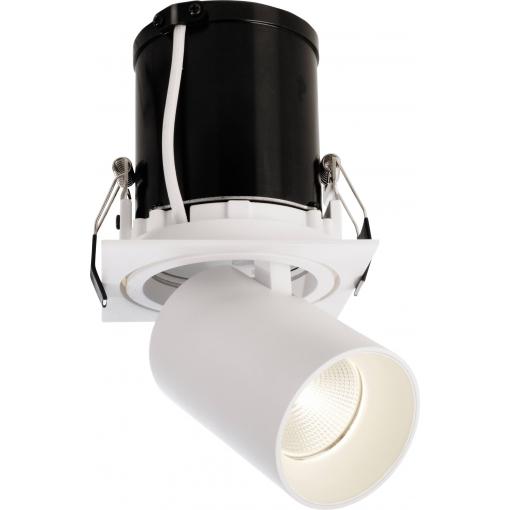 Deko Light 565312 Rigel Mini Square Single LED vestavné svítidlo, třída G (A - G), LED, pevně vestavěné LED, 11.0 W, bílá