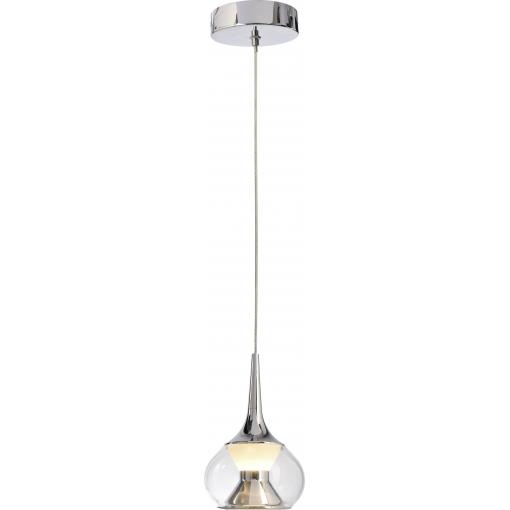 Deko Light Elena 342087 LED závěsný lustr LED pevně vestavěné LED Energetická třída (EEK2021): G (A - G) 5.4 W bezbarvá
