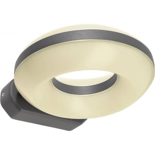 Deko Light Muscae 731081 LED nástěnné světlo pevně vestavěné LED Energetická třída (EEK2021): G (A - G) 13.1 W LED tmavě šedá