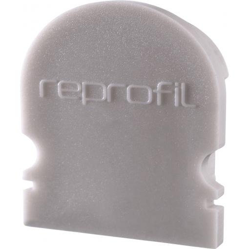Deko Light 979611 Endkappe R-AU-02-15 Set 2 Stk, Grau koncová krytka profilu plast (d x š x v) 21 x 6 x 24 mm 1 ks
