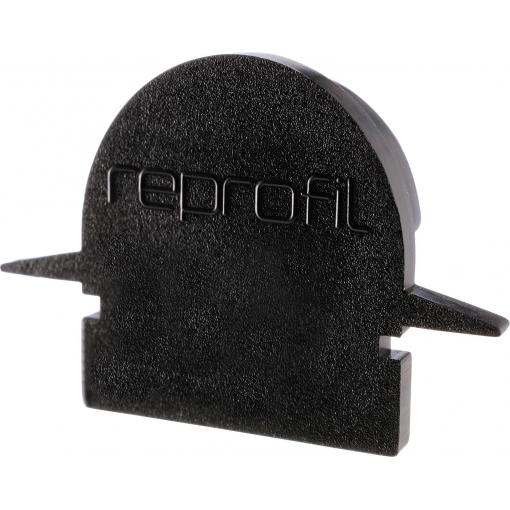 Deko Light 979622 Endkappe R-ET-01-08 Set 2 Stk, Schwarz koncová krytka profilu plast (d x š x v) 23 x 6 x 13.5 mm 1 ks