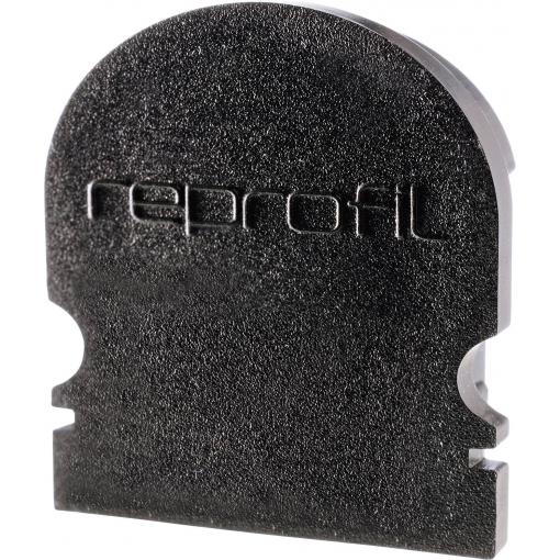 Deko Light 979612 Endkappe R-AU-02-15 Set 2 Stk, Schwarz koncová krytka profilu plast (d x š x v) 21 x 6 x 24 mm 1 ks