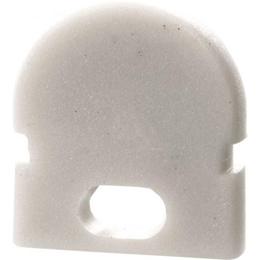 Deko Light 979660 Endkappe R-AU-01-05 Set 2 Stk, Weiß koncová krytka profilu plast 1 ks