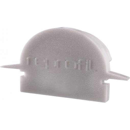 Deko Light 979631 Endkappe R-ET-01-15 Set 2 Stk, Grau koncová krytka profilu plast (d x š x v) 30 x 6 x 16 mm 1 ks