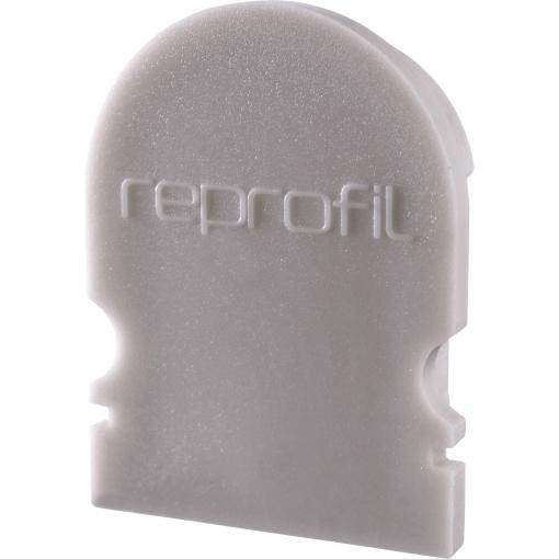 Deko Light 979531 Endkappe R-AU-02-12 Set 2 Stk, Grau koncová krytka profilu plast (d x š x v) 18 x 6 x 23.5 mm 1 ks
