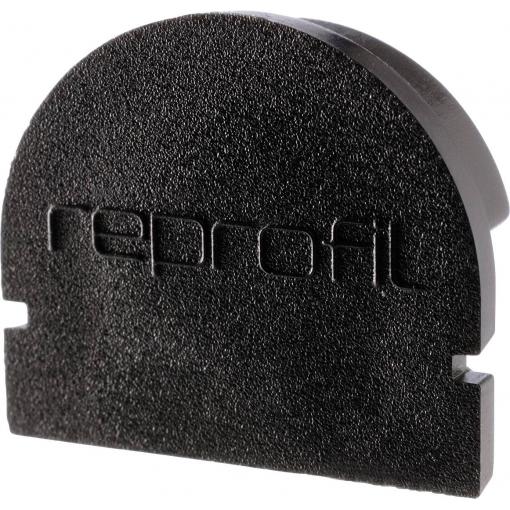 Deko Light 979512 Endkappe R-AU-01-12 Set 2 Stk, Schwarz koncová krytka profilu plast (d x š x v) 18 x 6 x 14.5 mm 1 ks