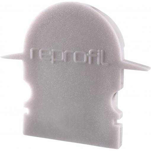 Deko Light 979571 Endkappe R-ET-02-12 Set 2 Stk, Grau koncová krytka profilu plast (d x š x v) 27 x 6 x 23.5 mm 1 ks