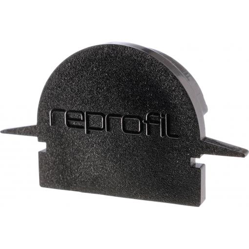 Deko Light 979552 Endkappe R-ET-01-12 Set 2 Stk, Schwarz koncová krytka profilu plast (d x š x v) 27 x 6 x 14.5 mm 1 ks