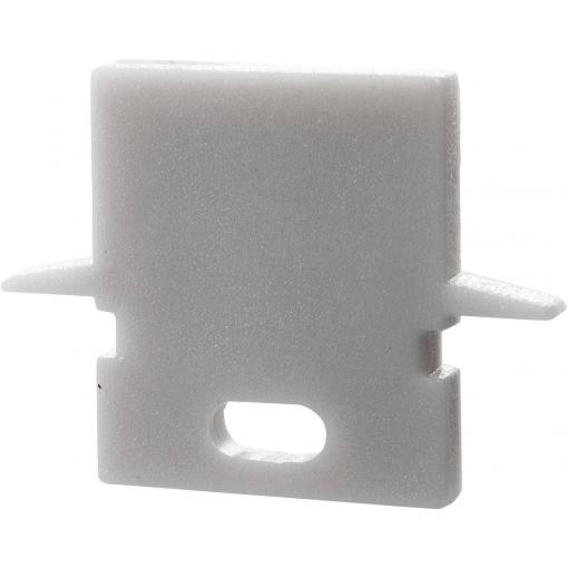 Deko Light 979181 Endkappe H-ET-01-05 Set 2 Stk, Grau koncová krytka profilu plast 1 ks