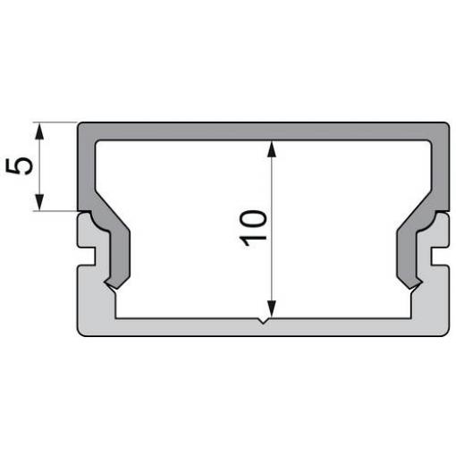 Deko Light 979090 Endkappe H-AU-01-15 Set 2 Stk, Weiß koncová krytka profilu plast (d x š x v) 21 x 6 x 12 mm 1 ks