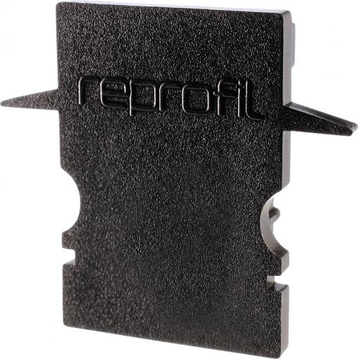 Deko Light 979142 Endkappe H-ET-02-08 Set 2 Stk, Schwarz koncová krytka profilu plast (d x š x v) 23 x 6 x 20 mm 1 ks