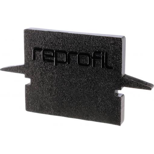 Deko Light 979122 Endkappe H-ET-01-08 Set 2 Stk, Schwarz koncová krytka profilu plast (d x š x v) 23 x 6 x 12 mm 1 ks