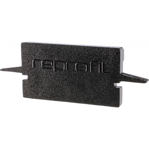 Deko Light 979132 Endkappe H-ET-01-15 Set 2 Stk, Schwarz koncová krytka profilu plast (d x š x v) 30 x 6 x 12 mm 1 ks