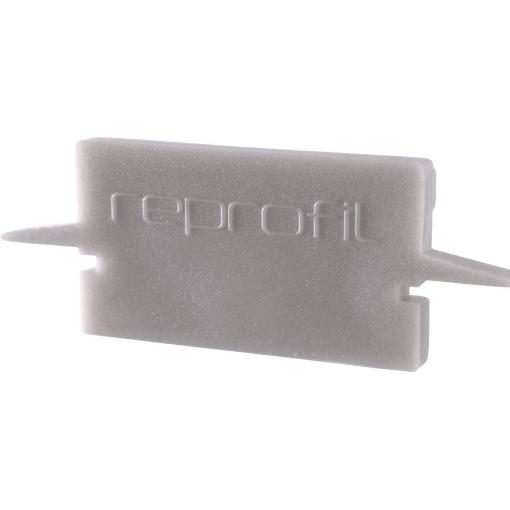 Deko Light 979131 Endkappe H-ET-01-15 Set 2 Stk, Grau koncová krytka profilu plast (d x š x v) 30 x 6 x 12 mm 1 ks