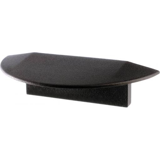 Deko Light 978102 Endkappe P-ET-01-12 Set 2 Stk, Schwarz koncová krytka profilu plast (d x š x v) 27 x 16 x 7 mm 1 ks