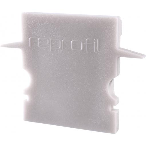 Deko Light 979071 Endkappe H-ET-02-12 Set 2 Stk, Grau koncová krytka profilu plast (d x š x v) 27 x 6 x 20 mm 1 ks