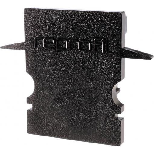 Deko Light 979062 Endkappe H-ET-02-10 Set 2 Stk, Schwarz koncová krytka profilu plast (d x š x v) 25 x 6 x 20 mm 1 ks
