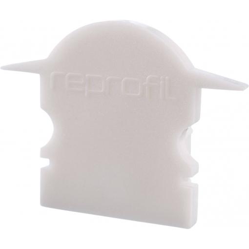 Deko Light 980060 Endkappe L-ET-02-10 Set 2 Stk, Weiß koncová krytka profilu plast (d x š x v) 25 x 6 x 19 mm 1 ks