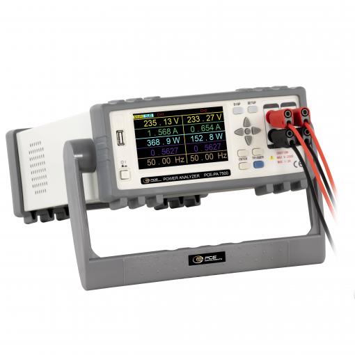 PCE Instruments Power Analyzer síťový analyzátor 1fázové Měření spotřeby energie