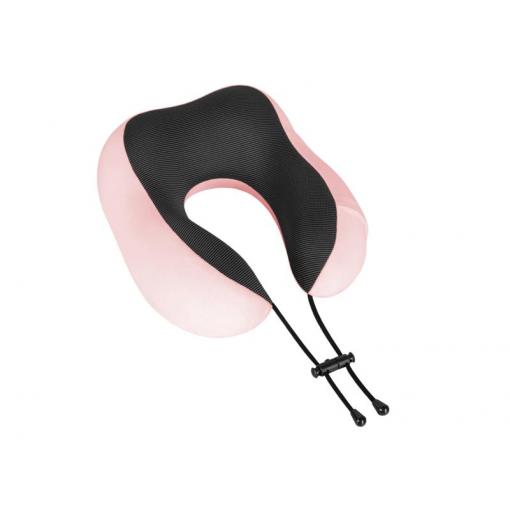 Polštář cestovní REBEL RBA-5003 Memory Pink