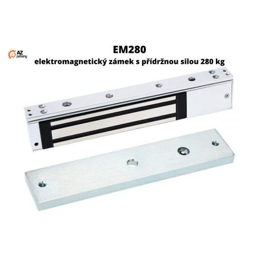 EM280 elektromagnetický zámek s přídržnou silou 280 kg