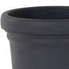 Siena Garden NORAH 48-30-02-GA Nádoba na rostliny polyetylén antracitová