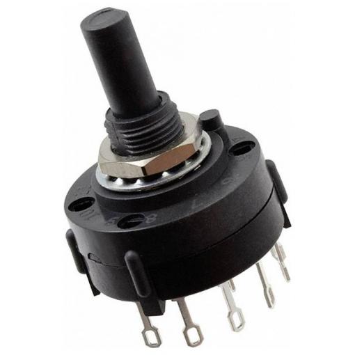 C & K Switches A10605RNZQ Rotary-Switch A Series otočný spínač 125 V/AC, 125 V/DC 2.5 A Počet pozic přepínače 6 1 ks
