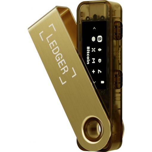 Ledger Nano S Plus Hardwarová peněženka zlatá USB-C® 1 ks LNSP-GOLD-ENDEPT