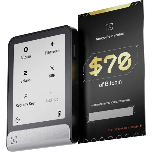 Ledger Flex Crypto Hardware Wallet 70$ Bitcoin FLEX-CRYPTO-STARTER-KIT-MAIN Hardwarová peněženka 1 ks