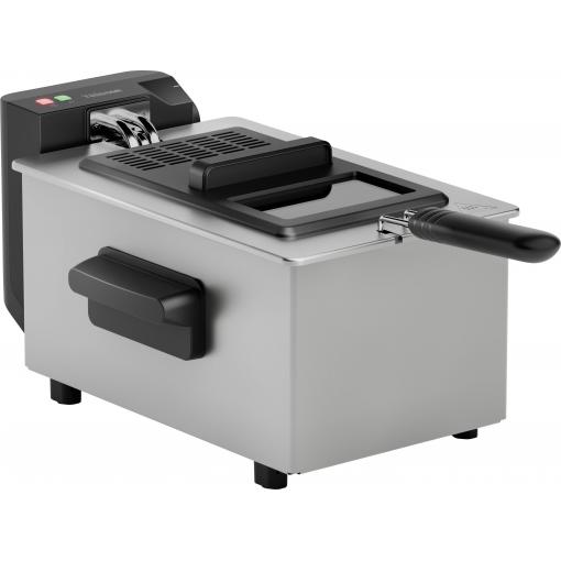 Tristar fritéza 3 l 2 000 W stříbrná, černá